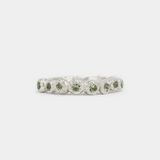 Alexandra Dodds Creature Ring - Silver Green Sapphire
