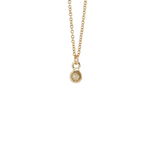 Alexandra Dodds Gem Charm Necklace - 9ct Gold Diamond