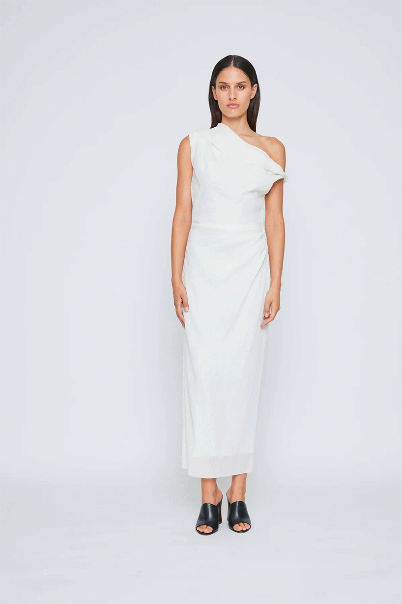 Anna Quan Eleni Dress - Shell – CHAPMANSTORE.CO.NZ