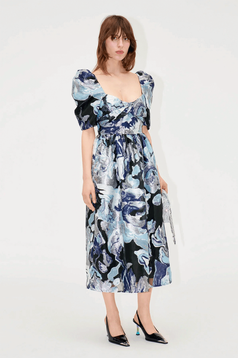 Stine Goya Everleigh Dress - Icy Flower – CHAPMANSTORE.CO.NZ