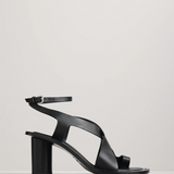 A.EMERY The Lulu Heeled Sandal - Black - PRE ORDER eta 3rd July
