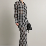 A.EMERY The Reese Sheer Skirt - Black/White Check - PRE ORDER