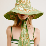 Alemais Alessia Wide Brim Tie Sunhat - PRE ORDER