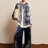 Alemais Banderra Scarf Silk Shirt PRE ORDER arrival 31st July