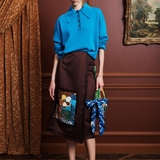 Alemais Claudia Knit Polo - Azure