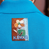 Alemais Claudia Knit Polo - Azure