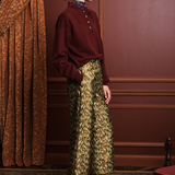 Alemais Claudia Knit Polo - Plum