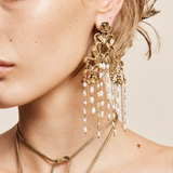 Alemais Django Bow & Pearl Earrings