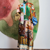Alemais Mlak Silk Midi Dress