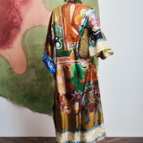 Alemais Mlak Silk Midi Dress