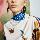 Alemais Tangible Love Silk Scarf