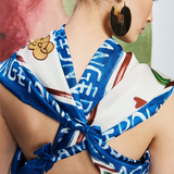 Alemais Tangible Love Silk Scarf