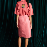 Alemais Valentina Blush Knit Polo PRE ORDER