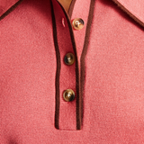 Alemais Valentina Blush Knit Polo PRE ORDER