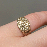 Alexandra Dodds Pinky Signet - 9ct Yellow Gold/Gems