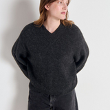 American Vintage East Jumper - Charcoal Melange