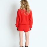 American Vintage Izubird Sweatshirt - Vintage Strawberry