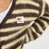 American Vintage Nenybay Cardigan - Root Striped Soy