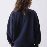 American Vintage Plizzy Sweatshirt - Vintage Navy