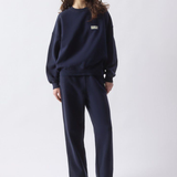American Vintage Plizzy Sweatshirt - Vintage Navy