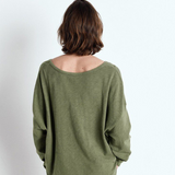 American Vintage Sonoma V neck LS T-shirt - Vintage Turtle