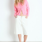 American Vintage Vitow Cardigan - Pink Melange