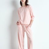 American Vintage Ypawood LS T-shirt - Glazing Melange