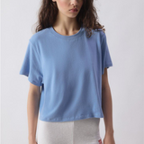 American Vintage Ypawood T-shirt - Blue Melange