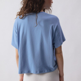American Vintage Ypawood T-shirt - Blue Melange
