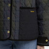 Barbour Ainsdale Checked Quilted Jacket - Shadow Classic