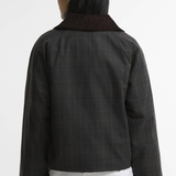 Barbour Arlene Checked Wax Jacket - Classic/Shadow Classic