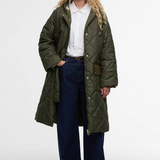 Barbour Braidley Quilted Jacket - Olive/Ancient Tartan