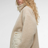 Barbour Brawby Fleece - Silver Cloud/Oatmeal