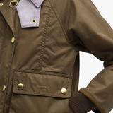 Barbour Cropped Beadnell Wax - Sand/Dress/Heather Mist