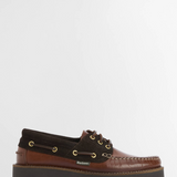 Barbour Darras Boat Shoe - Dark Brown