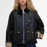 Barbour Kearton Wax - Royal Navy/Black/Dress Tartan