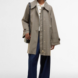 Barbour Kennedy Check Showerproof Jacket - Sage Houndstooth/Mist
