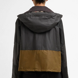 Barbour Liza Wax Jacket - Black/Grey/Sand/Dress