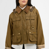 Barbour Liza Wax Jacket - Sand/Dress