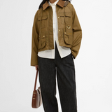 Barbour Liza Wax Jacket - Sand/Dress