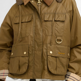 Barbour Liza Wax Jacket - Sand/Dress