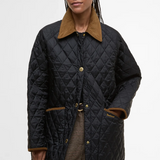 Barbour OS Liddesdale Quilted Jacket - Black/Classic