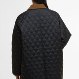 Barbour OS Liddesdale Quilted Jacket - Black/Classic