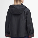 Barbour Reighton Wax Jacket - Black/Classic