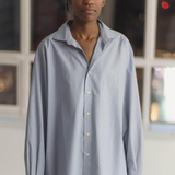 Baserange Claude Shirt - Blue Stripe