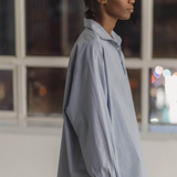 Baserange Claude Shirt - Blue Stripe