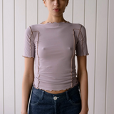 Baserange Omato 3/4 Tee - Verbe Purple