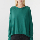Bassike Circle LS T.shirt - Pine