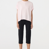 Bassike Circle T-shirt - Powder Pink