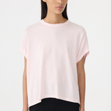 Bassike Circle T-shirt - Powder Pink